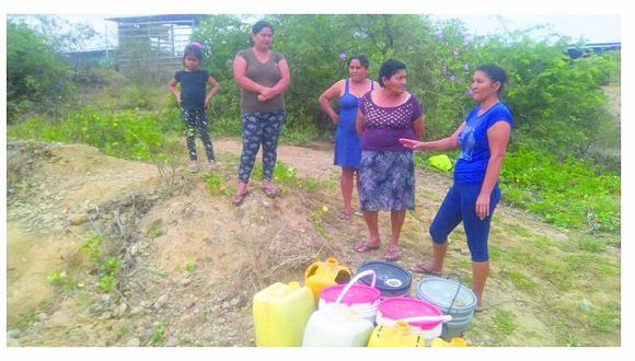 Tumbes: Pampas de Hospital se queja del servicio de agua