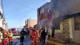 Los bomberos en emergencia en Tacna por falta de vehículos 