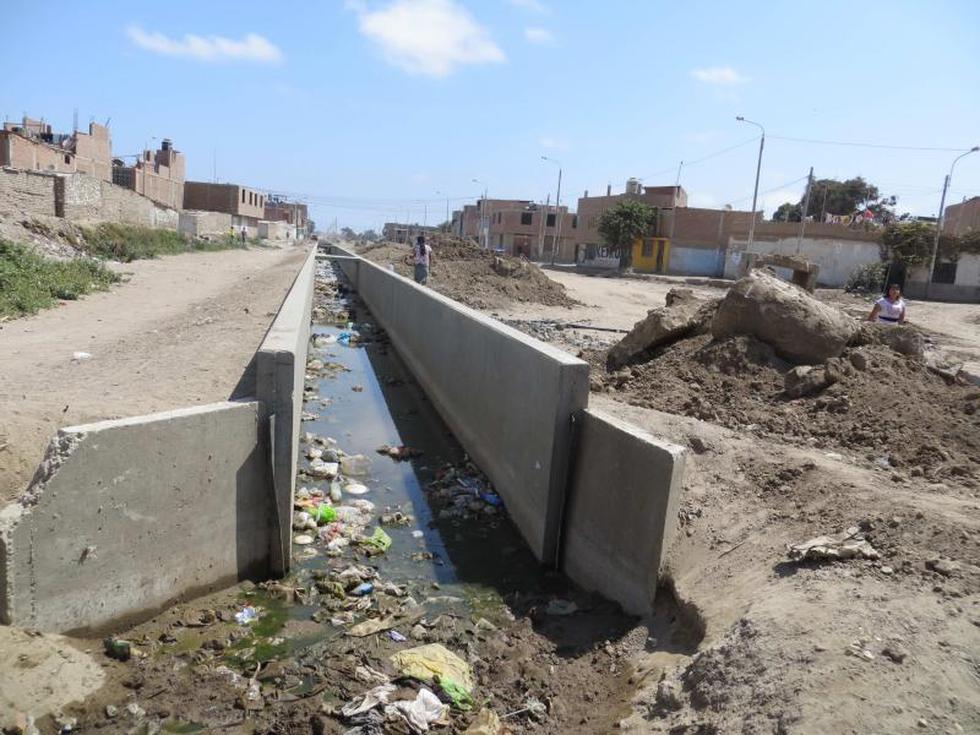 Acequias son focos de contaminación en Pueblos Jóvenes