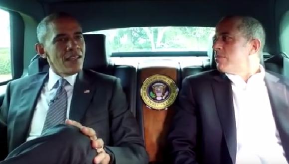 ​YouTube: Barack Obama y Jerry Seinfield protagonizaron este cómico corto