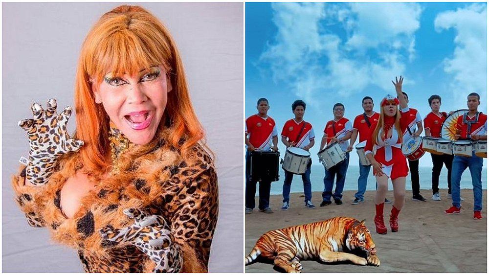  'Tigresa del Oriente' alienta a la selección peruana con tema 'Las garras del mundial' (VIDEO)