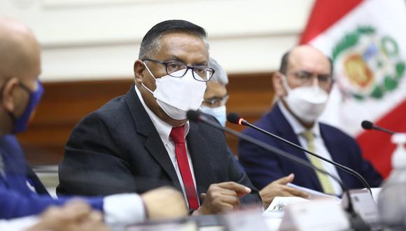 El titular del Minsa reiteró que fue el presidente Pedro Castillo quien lo convocó para ser parte del Gabinete Ministerial y no fue por iniciativa del líder de Perú Libre. (Foto: Minsa)
