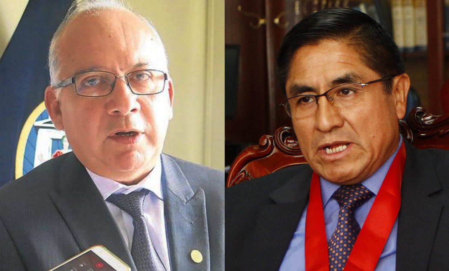 Presidente de la Corte del Santa y suspendido juez César Hinostroza en audios  
