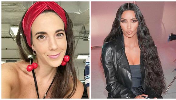 Chiara Pinasco causa furor en Instagram al posar junto a Kim Kardashian (FOTO)