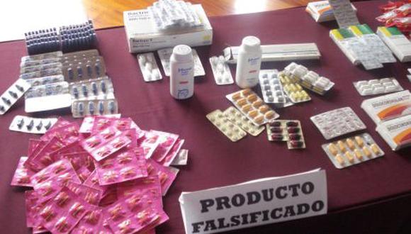 Incautan diez toneladas de medicamentos falsificados en SMP