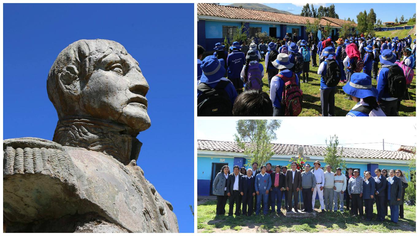 En Chinchero rinden homenaje al prócer cusqueño de la independencia: Mateo Pumacahua