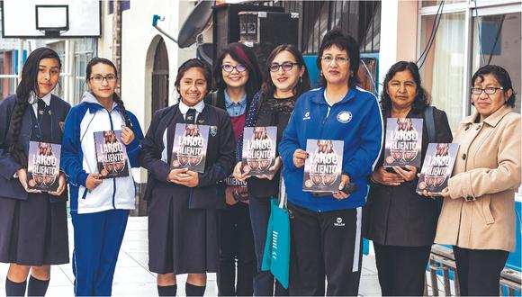 Los 500 ejemplares del libro “Largo aliento” serán donados a los principales centros educativos de la región Junín.