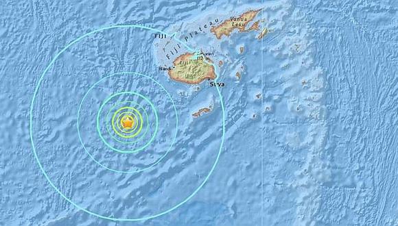 Aseguran que sismo de 7,2 en Fiyi no generará tsunami en Chile