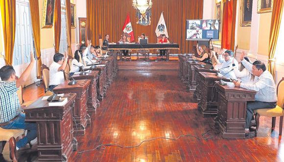 Regidores de Trujillo aprobaron que alcalde de la ciudad firme convenios con el gobernador regional. Inversión en obras supera los 100 millones de soles.