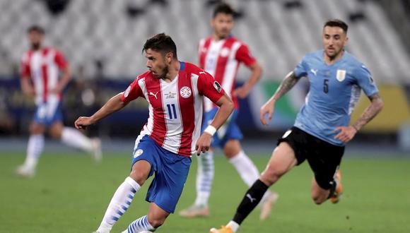 Ángel Romero es habitual titular en el Paraguay de Eduardo Berizzo. (Foto: EFE)