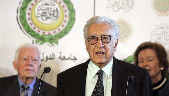Lajdar Brahimi lamenta que tregua en Siria fuera ignorada