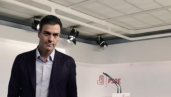 Pedro Sánchez renuncia a la dirección del PSOE