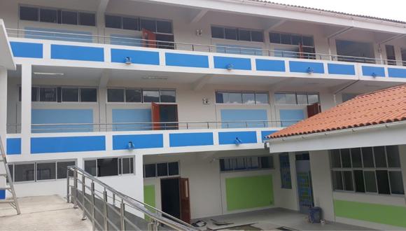 La Institución Educativa N° 80185 del sector Ahijadero del distrito de Chugay se rehabilitó con una inversión de alrededor de S/ 7 millones.