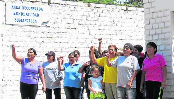 Madres piden construcción de colegio en sector Los Arrabales