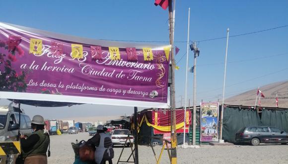 Vendedores de fruta del mercado Grau se alistan para rendir homenaje a Tacna