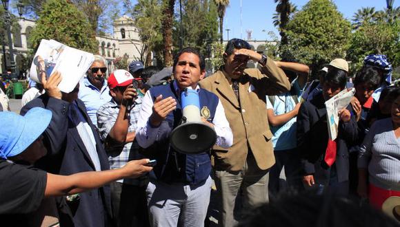 Fiscalía exhortó a estudiantes a no ocupar plaza de Arequipa