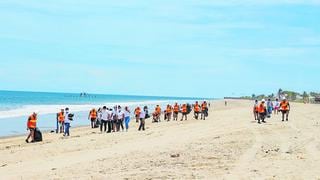 Recogen más de 12 toneladas de basura en playa de Zorritos