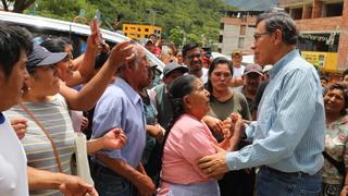 Cusco: Presidente Martín Vizcarra supervisó zona de desastre en Santa Teresa