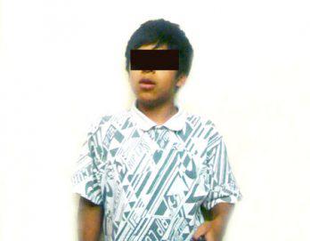 Escolar asaltaba con perdigonera