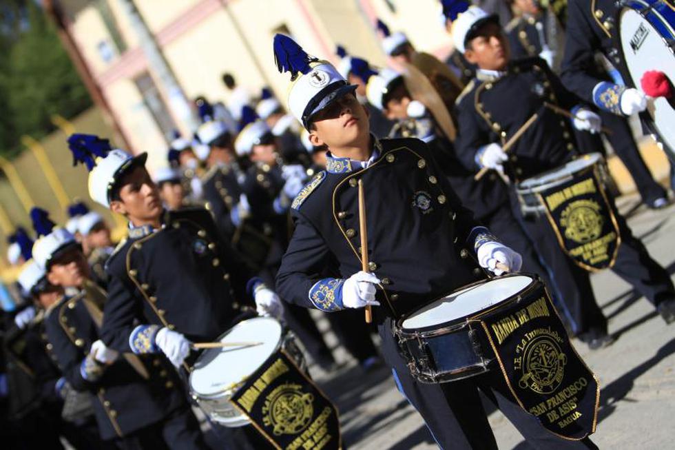 Así se realizó el concurso de bandas en Concepción (FOTOS)