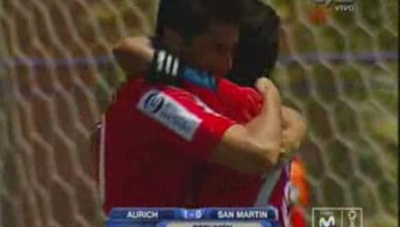 Juan Aurich derrotó 1-0 a la San Martín 