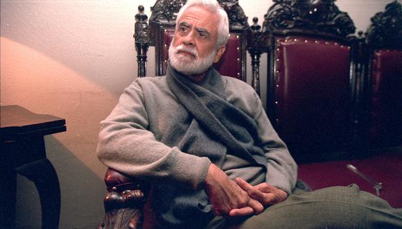 José Antonio del Busto uno de los personajes más influyentes y destacados de la intelectualidad peruana. 07 de julio de 2001 (Foto: GEC Archivo)
