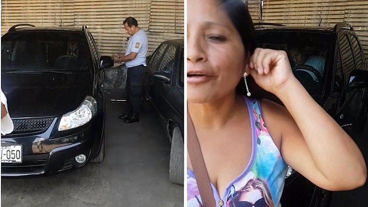 ​Facebook: graban a policía que habría agredido a su pareja en cochera pero la mujer sale en su defensa (VIDEO)