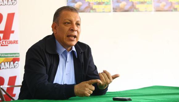 Marco Arana es el candidato presidencial del Frente Amplio. (Foto: GEC)