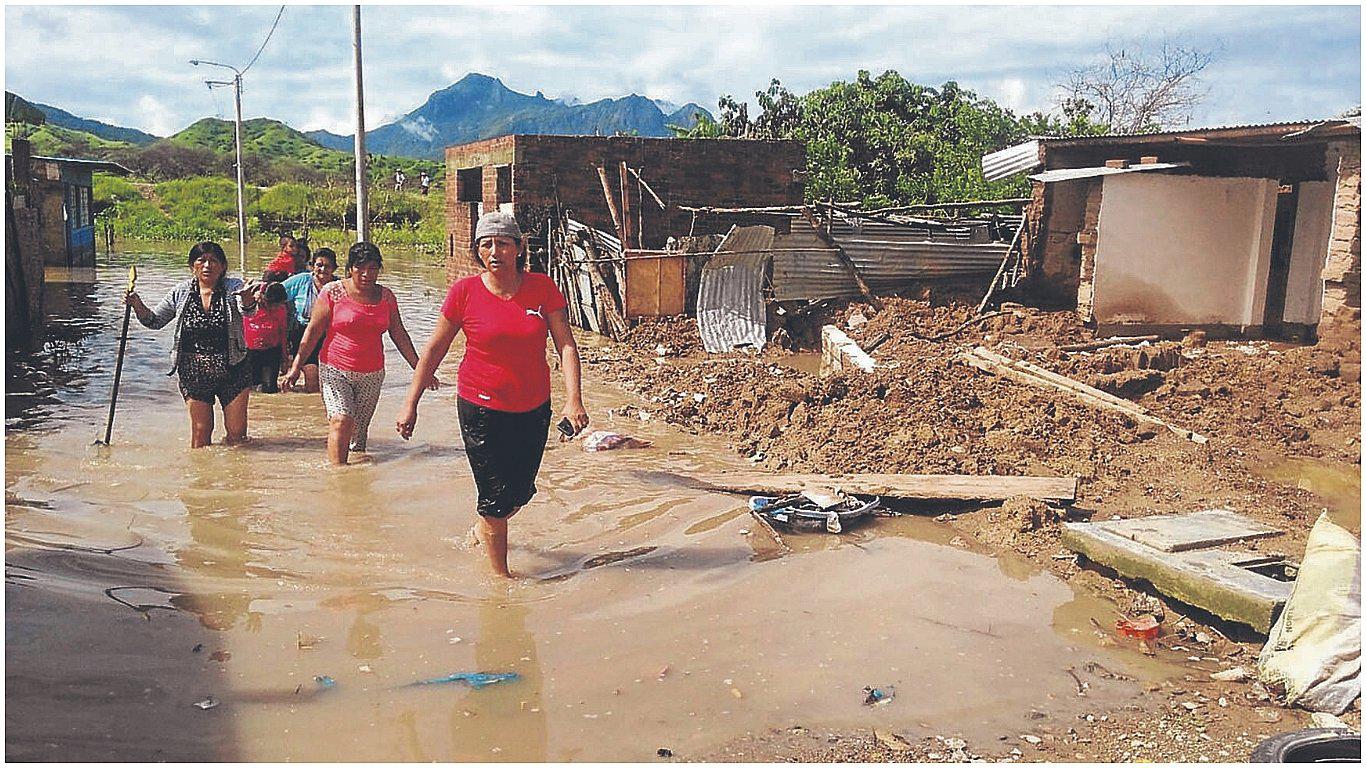 Once distritos son los más vulnerables ante pronóstico de lluvias 