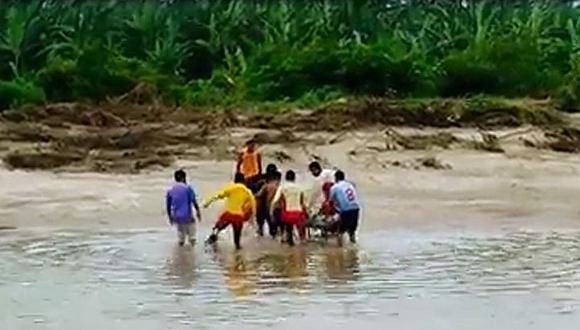 Tumbes: Hallan el cuerpo de adolescente ahogado en el río Zarumilla (VÍDEO)