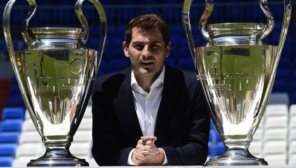 Iker Casillas logró 19 títulos en los 25 años que defendió la casmiseta del Real Madrid. (Foto: AFP)