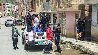 Huánuco: más de 30 detenidos en jueves santo