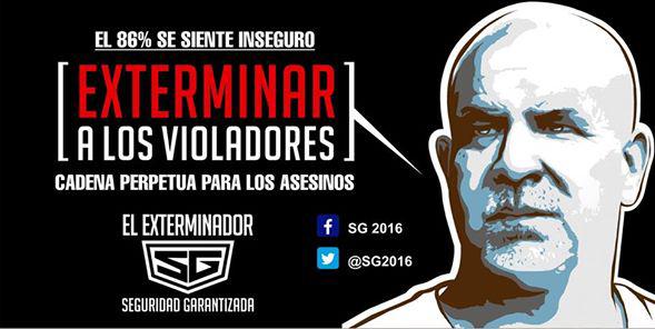 Facebook: Misterioso personaje exige "exterminar" a violadores y  pena de muerte para delincuentes (VIDEO)