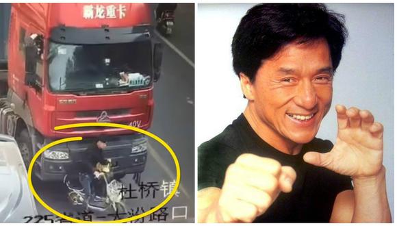 ​YouTube: mira el impactante accidente parecido a una película de Jackie Chan (VIDEO)