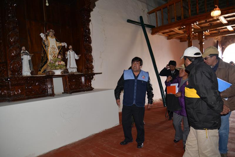 Refaccionan  Iglesia Colonial de San Pedro de Pari