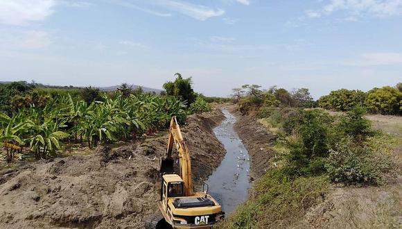 Minagri invertirá más de cinco millones de soles en limpieza de canales y drenes en el Alto Piura