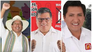 Los electos alcaldes de las 8 provincias de Arequipa