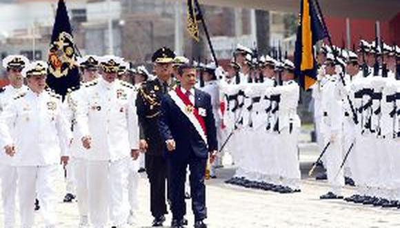 Presidente Humala clausura hoy año académico en Escuela Naval del Perú