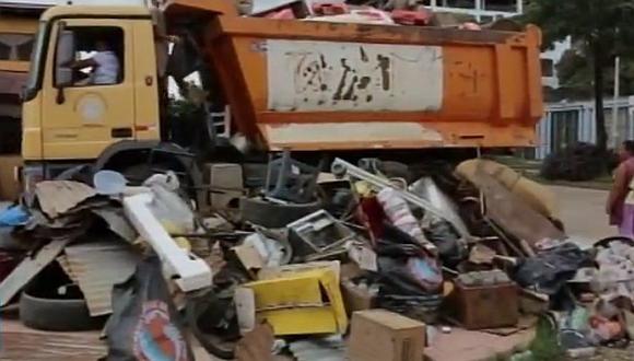 Puerto Maldonado: 170 toneladas de posibles criaderos de zancudo fueron eliminados (VÍDEO)