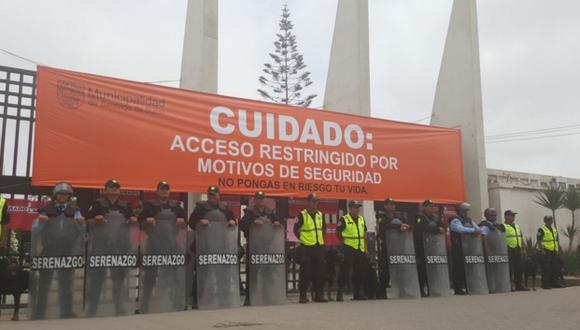 ​Surco: Clausuran cementerio San Pedro por medidas de seguridad