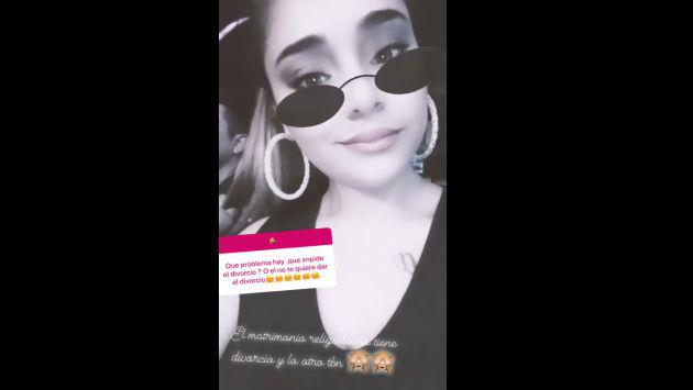 Gianella Ydoña no tiene intenciones de divorciarse de Josimar. (Imagen: Instagram)