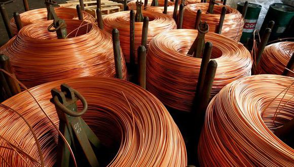 El cobre se cotiza a US$3,6 la libra esta semana. (Foto: Reuters)