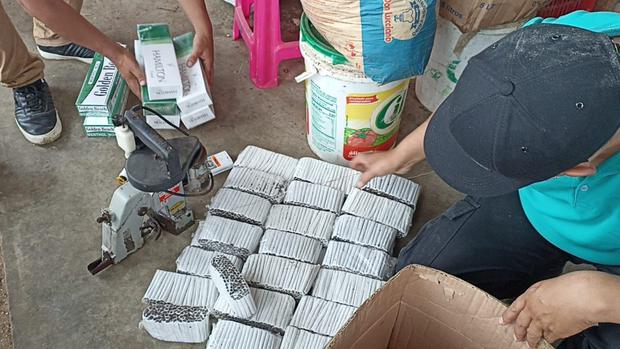 They seize 300 kilos of coca leaf and bamba products in the Pichanaqui warehouse