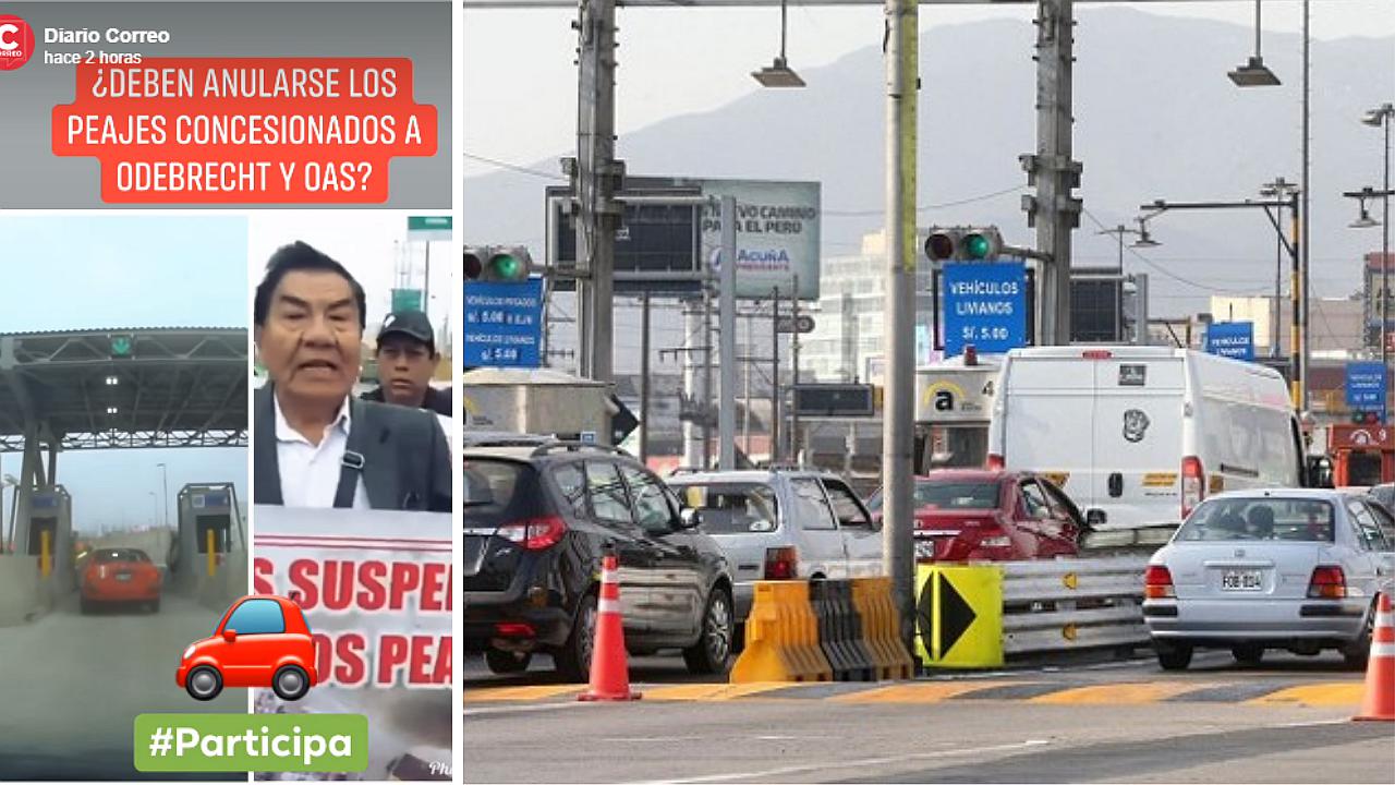 ​¿Eliminación de peajes? Esto opinan los usuarios de Correo en Facebook e Instagram