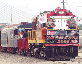 Alan pide tren Callao-Chosica