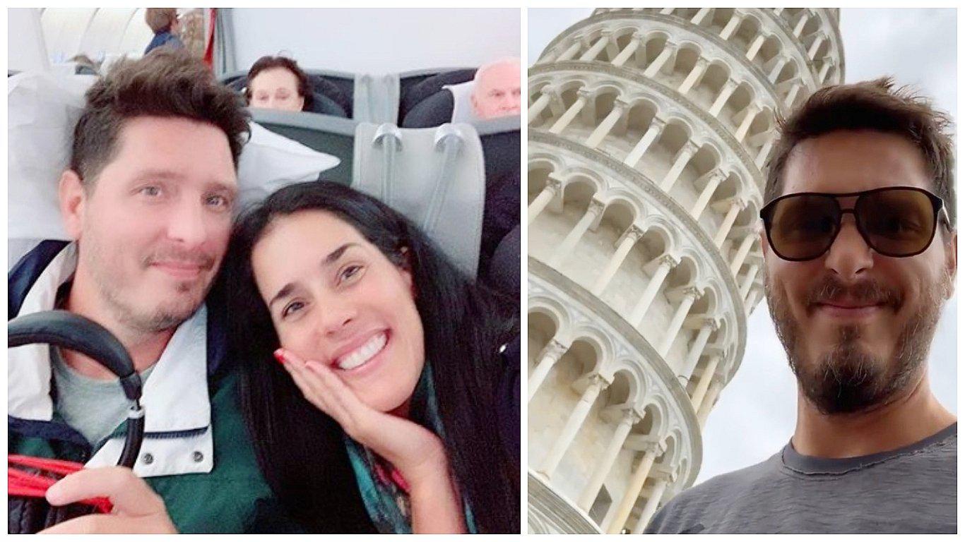 Cristian Rivero sorprende a Gianella Neyra con romántica promesa desde Italia (FOTOS)