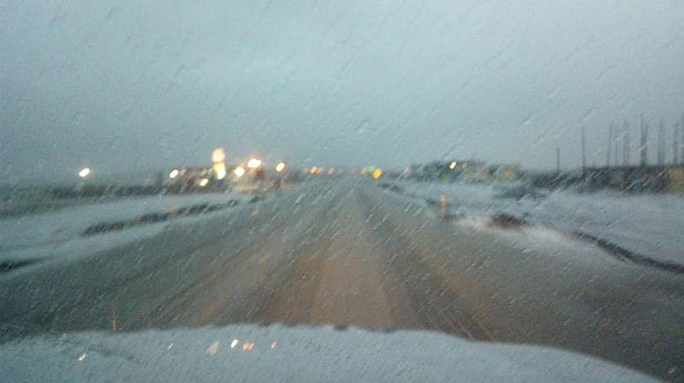 ​Tránsito restringido en la Vía Arequipa- Puno debido a intensa nieve (VIDEO)