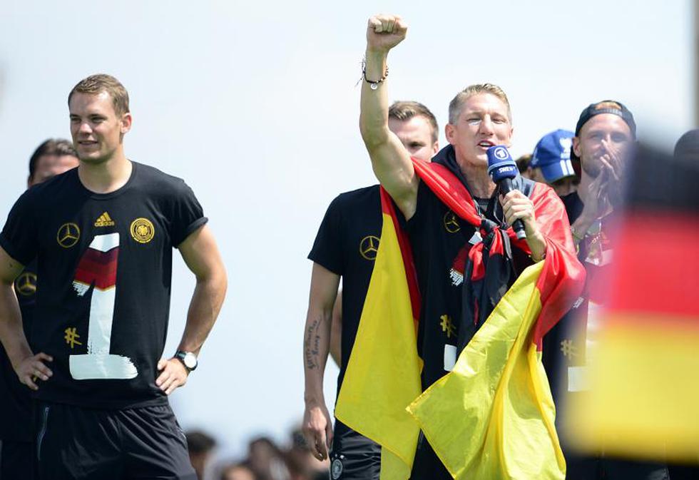 Brasil 2014: Así recibieron los hinchas alemanes a los campeones del mundo (FOTOS)