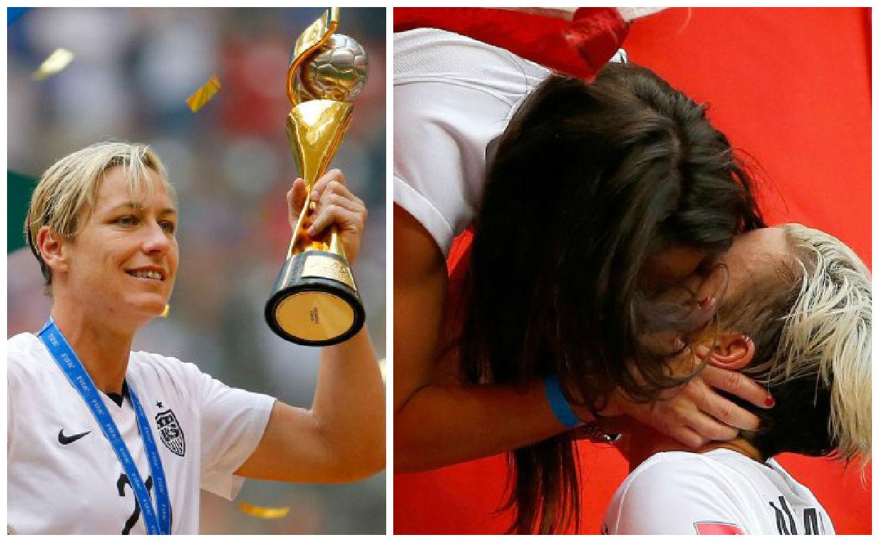​Mundial femenino: Portera celebró con apasionado beso a su esposa