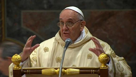 ​El papa Francisco arremete contra los fabricantes y traficantes de armas